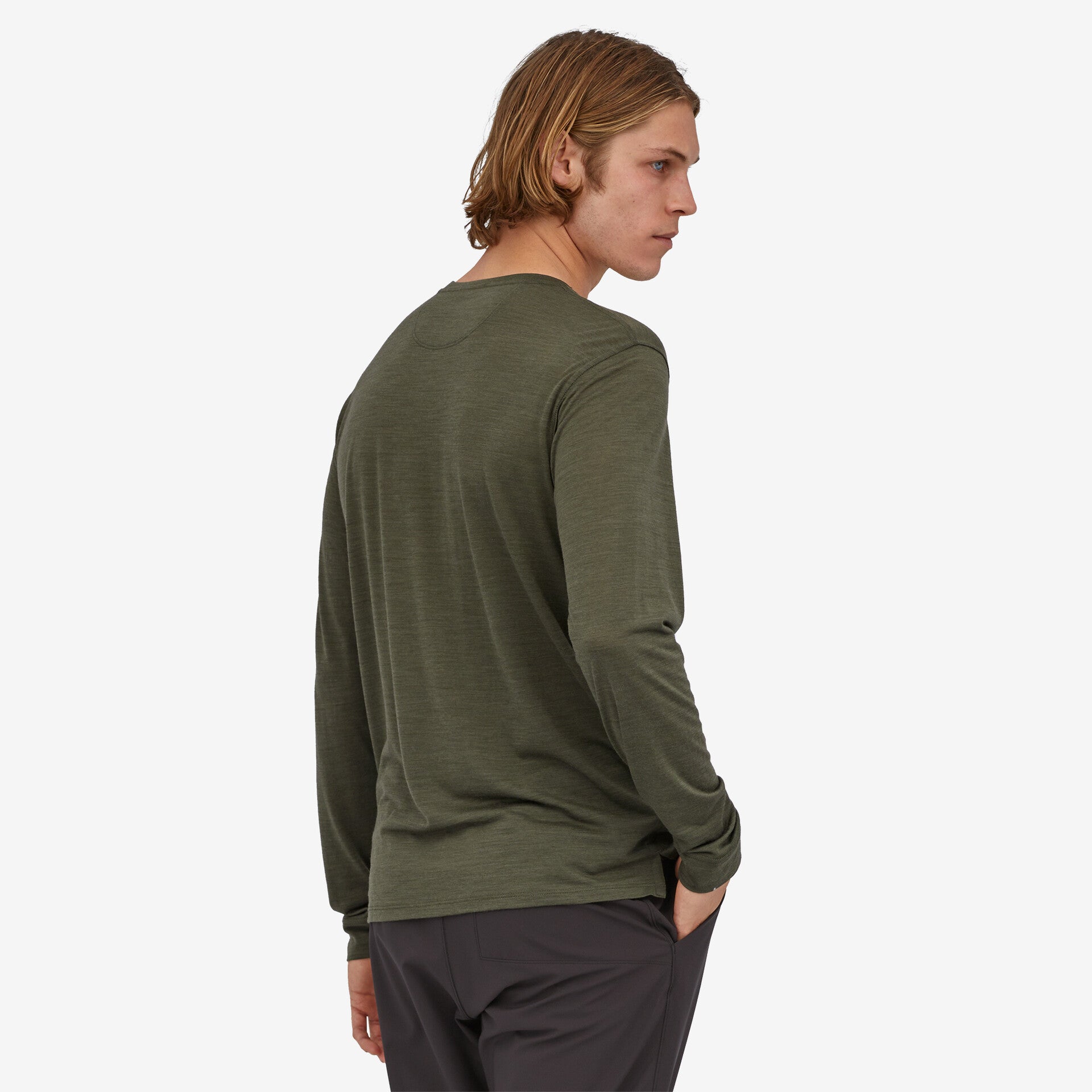 Men's Long-Sleeved Capilene® Cool Merino Graphic Shirt