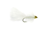 Woolly Bugger White mit Conehead Gold