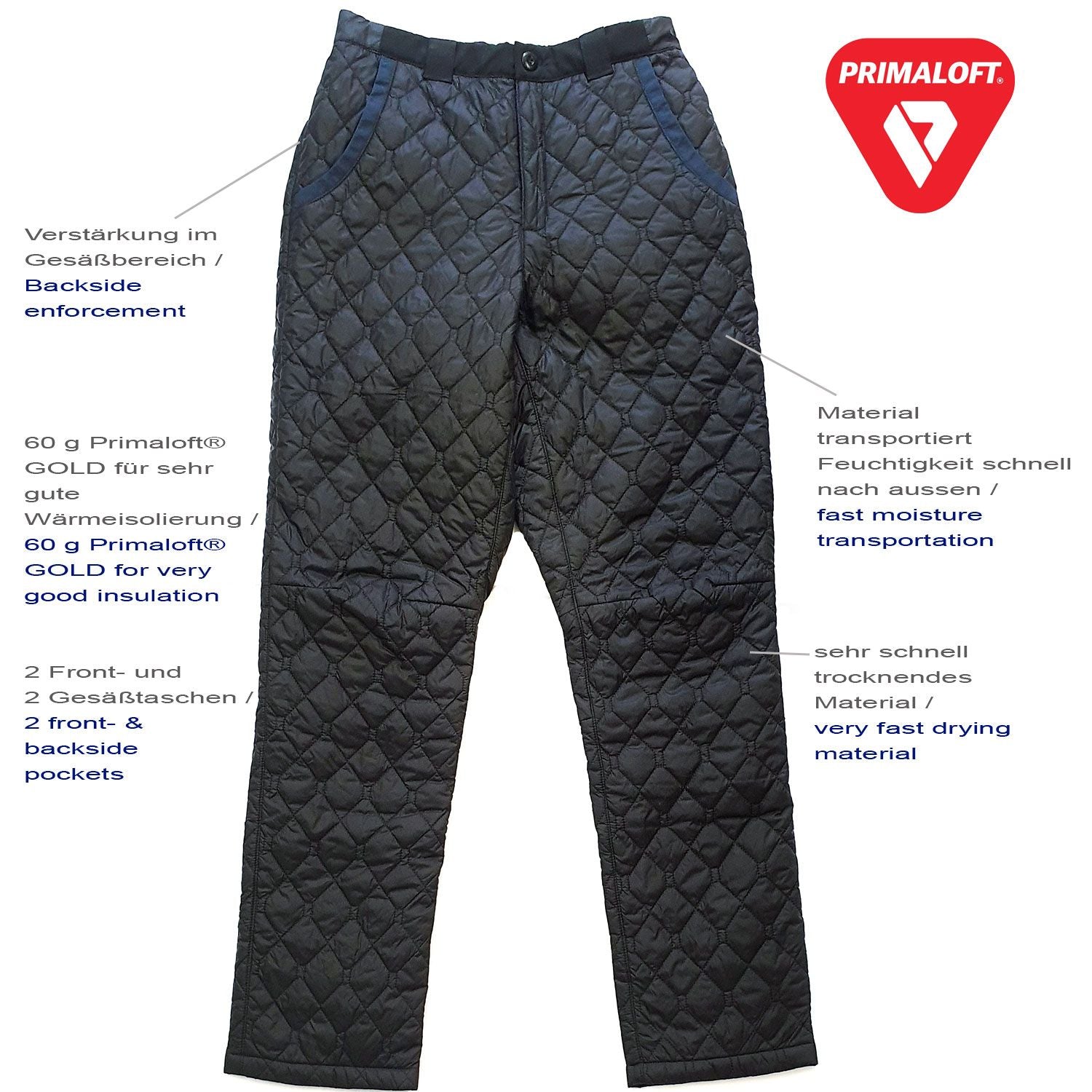 Traun River Primaloft Gold Insulation Pants
