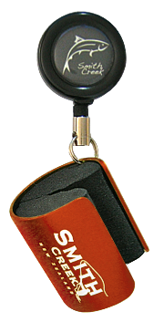smith creek rod clip wearable fishing rod holder Smith Creek Rod Clip with zinger