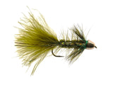 Wooly Bugger mit Conehead Olive/Gold