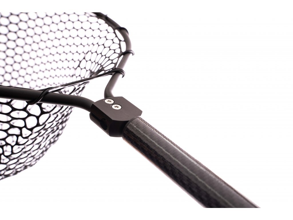 Fencl Landing Net King XL Carbon Handle with Silicon Net incl. Free Magnetnic Net Release