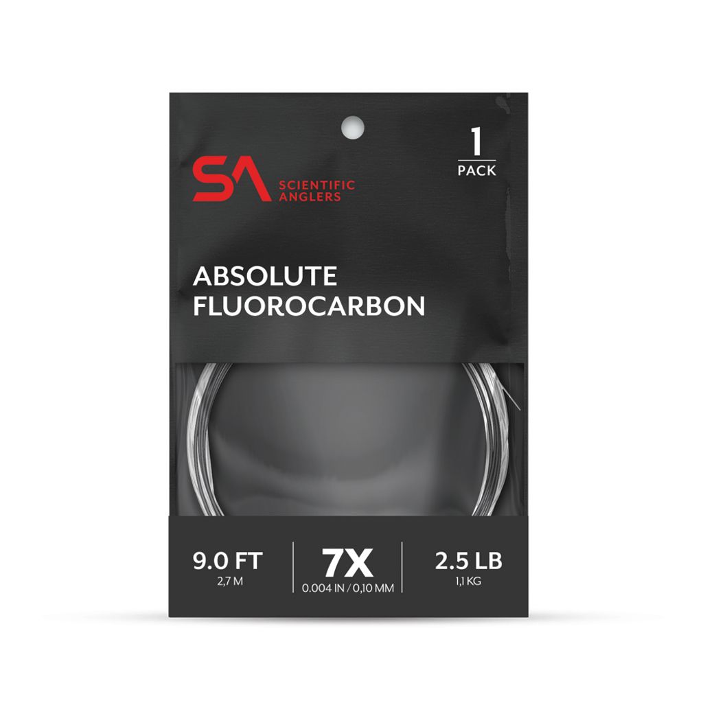 Scientific Anglers Absolute Fluorocarbon Leader 12ft